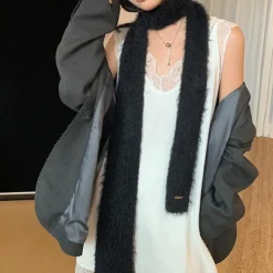 Other*Boogzel Clothing 2000's Popstar Fuzzy Scarf