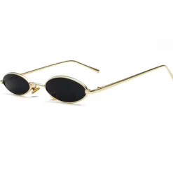 Sunglasses*Boogzel Clothing 00's Style Skinny Oval Sunglasses