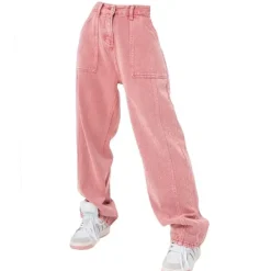 Jeans*Boogzel Clothing 90's Teen Jeans Pink