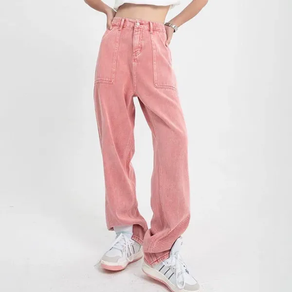 Jeans*Boogzel Clothing 90's Teen Jeans Pink