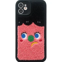 Iphone Cases*Boogzel Clothing Sad & Happy Fuzzy iPhone Case