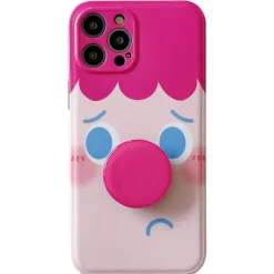 Iphone Cases*Boogzel Clothing Sad Clown iPhone Case Pink