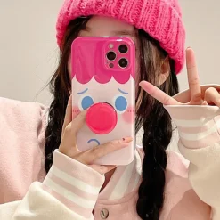 Iphone Cases*Boogzel Clothing Sad Clown iPhone Case Pink