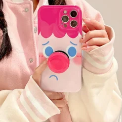 Iphone Cases*Boogzel Clothing Sad Clown iPhone Case Pink