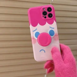 Iphone Cases*Boogzel Clothing Sad Clown iPhone Case Pink