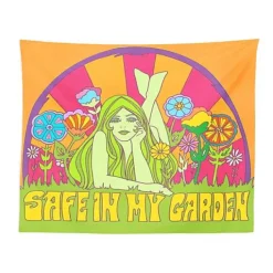 Posters / Tapestry*Boogzel Clothing Safe In My Garden Wall Tapestry