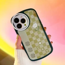 Iphone Cases*Boogzel Clothing Sage Checkerboard iPhone Case Green