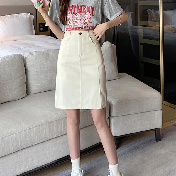 Skirts*Boogzel Clothing Secret Crush Knee-Length Skirt