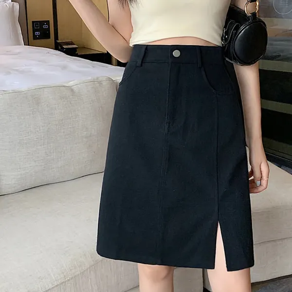 Skirts*Boogzel Clothing Secret Crush Knee-Length Skirt