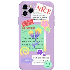 Iphone Cases*Boogzel Clothing Self Confidence iPhone Case Purple