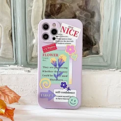 Iphone Cases*Boogzel Clothing Self Confidence iPhone Case Purple