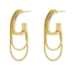 Earrings*Boogzel Clothing Self Made Chain Earrings