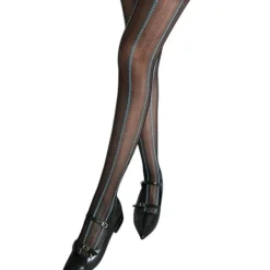 Other*Boogzel Clothing Self Made Contrast Seam Line Tights