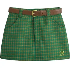Skirts*Boogzel Clothing Self Made Preppy Mini Skirt Green