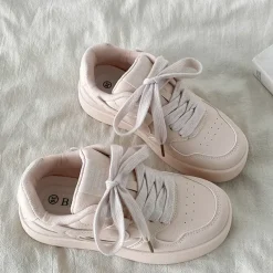 Aesthetic Sneakers*Boogzel Clothing Self Made Skater Sneakers in Pink