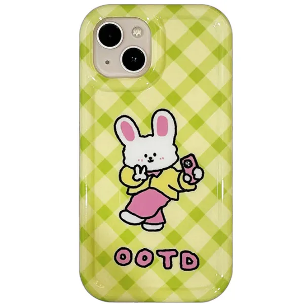 Iphone Cases*Boogzel Clothing Selfie Rabbit iPhone Case Green