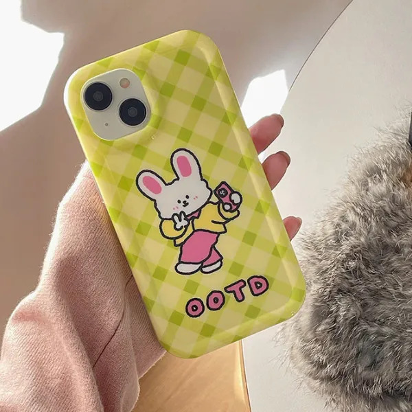 Iphone Cases*Boogzel Clothing Selfie Rabbit iPhone Case Green