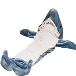 Aesthetic Room Decor|Aesthetic Bedroom*Boogzel Clothing Shark Blanket Blue