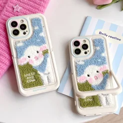 Iphone Cases*Boogzel Clothing Sheep Embroidered iPhone Case Blue/green