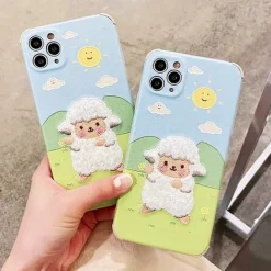 Iphone Cases*Boogzel Clothing Sheep Embroidery iPhone Case
