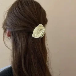 Hair Accessories*Boogzel Clothing Shell Gold Hair Claw