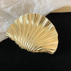 Hair Accessories*Boogzel Clothing Shell Gold Hair Claw