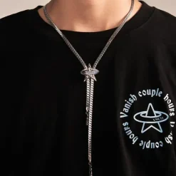 Necklaces & Chokers*Boogzel Clothing Shooting Star Pendant Chain Silver