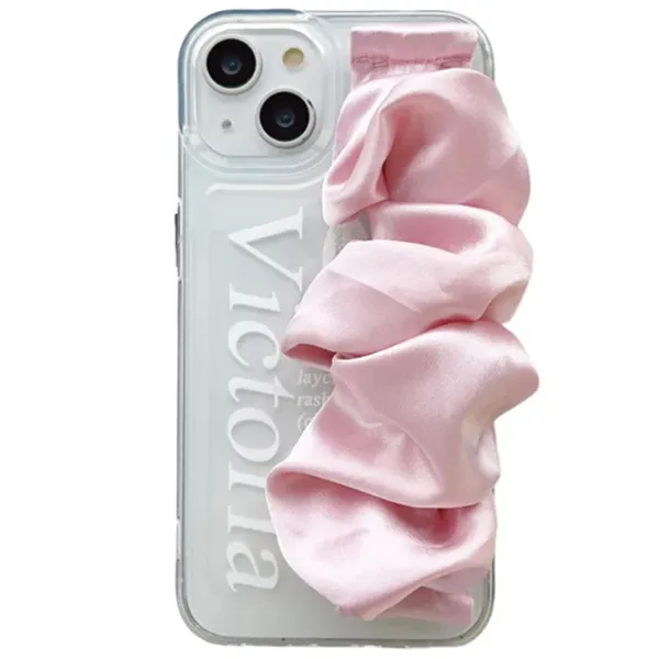 Iphone Cases|Hair Accessories*Boogzel Clothing Silk Scrunchie iPhone Case Pink