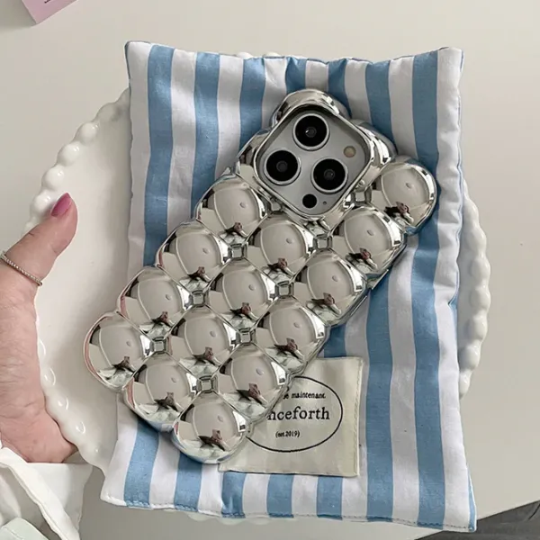 Iphone Cases*Boogzel Clothing Bubble iPhone Case Silver