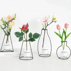 Flower Vases|Aesthetic Room Decor*Boogzel Clothing Simplicity Wire Vase