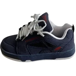 Aesthetic Sneakers*Boogzel Clothing Skater Girl Sneakers in Navy Blue