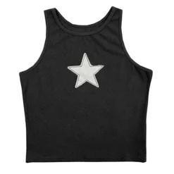 Y2K Tops|Crop Tops*Boogzel Clothing Skater Girl Star Tank Top