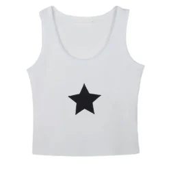 Y2K Tops|Crop Tops*Boogzel Clothing Skater Girl Star Tank Top