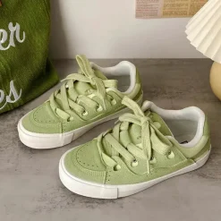 Classics|Aesthetic Sneakers*Boogzel Clothing Skater Light Sneakers Green