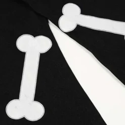 Jeans*Boogzel Clothing Skeleton Hands Embroidery Jeans Black