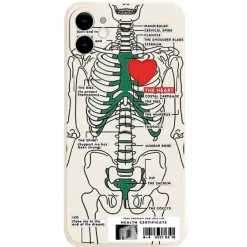 Iphone Cases*Boogzel Clothing Skeleton Heart iPhone Case