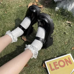 Classics|Sandals / Mary Janes*Boogzel Clothing Skippin' School Platform Sandals