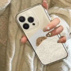 Iphone Cases*Boogzel Clothing Sleeping Puppy iPhone Case Clear