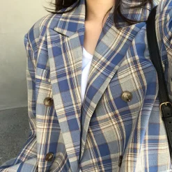 Coats & Jackets|Pants & Trousers*Boogzel Clothing Smarty Pants Plaid Jacket