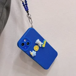 Iphone Cases*Boogzel Clothing Smile Bear iPhone Case Blue