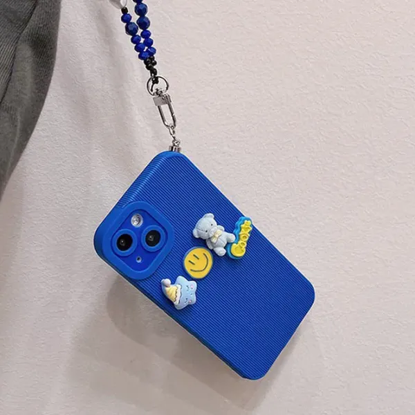 Iphone Cases*Boogzel Clothing Smile Bear iPhone Case Blue