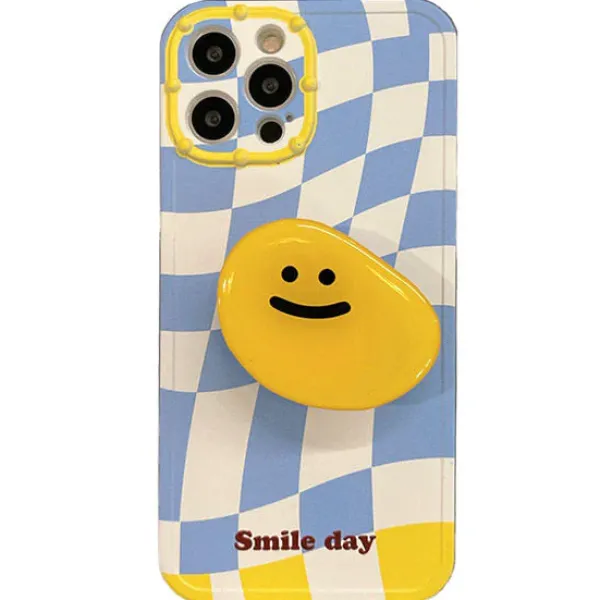Iphone Cases*Boogzel Clothing Smile Day Indie iPhone Case Blue/yellow