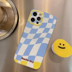 Iphone Cases*Boogzel Clothing Smile Day Indie iPhone Case Blue/yellow