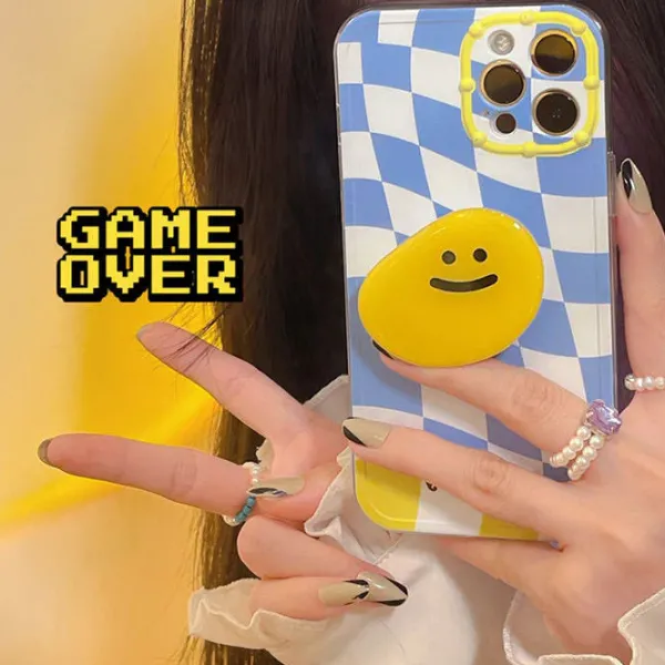 Iphone Cases*Boogzel Clothing Smile Day Indie iPhone Case Blue/yellow
