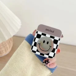 Iphone Cases*Boogzel Clothing Smiled AirPods Case Black/white