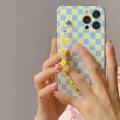 Iphone Cases*Boogzel Clothing Smiley Beaded Checker iPhone Case