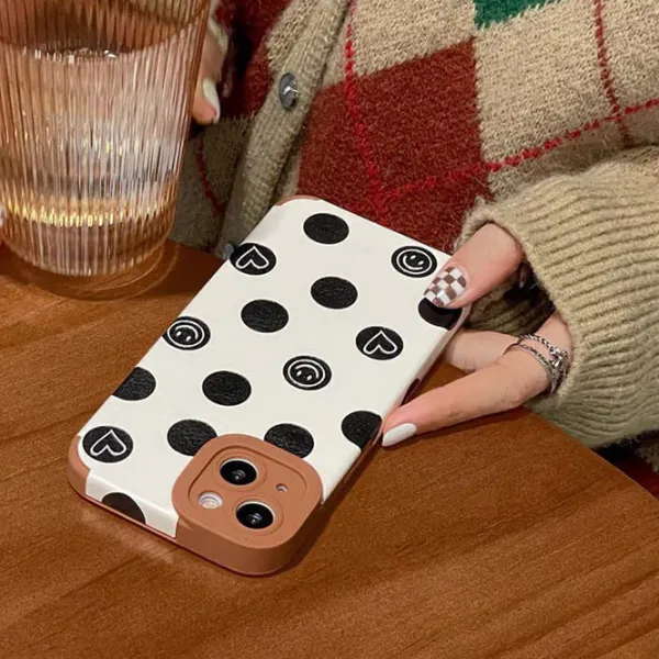 Iphone Cases*Boogzel Clothing Smiley Dot Print iPhone Case