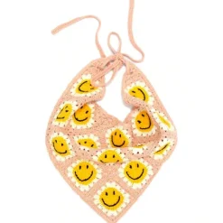 Other|Hats*Boogzel Clothing Smiley Face Crochet Bandana