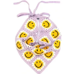 Other|Hats*Boogzel Clothing Smiley Face Crochet Bandana