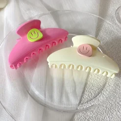Hair Accessories*Boogzel Clothing Smiley Face Hair Claw